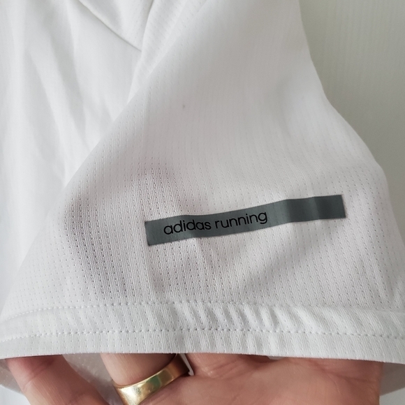 Adidas Women's Running Run T-Shirts White CG2018 size XS - Picture 5 of 10